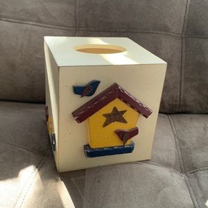 Birdhouse Cube Tissue Cover